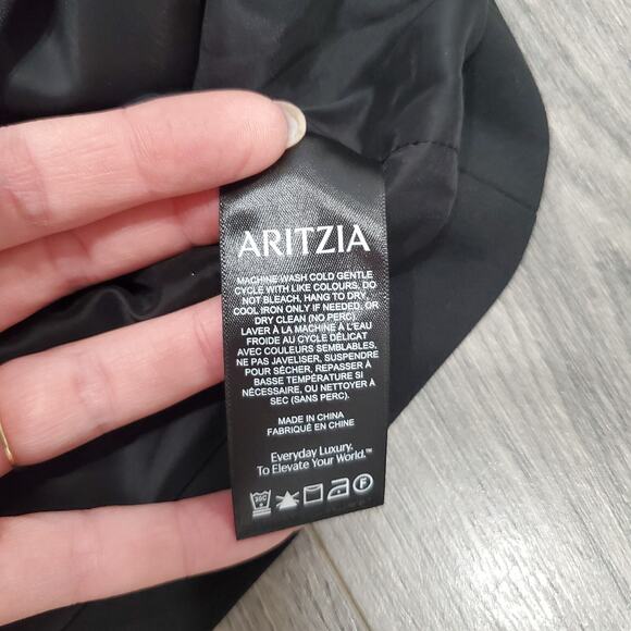 Babaton Aritzia Dress XS Black Structured Professional Classic Business Career - Picture 10 of 12